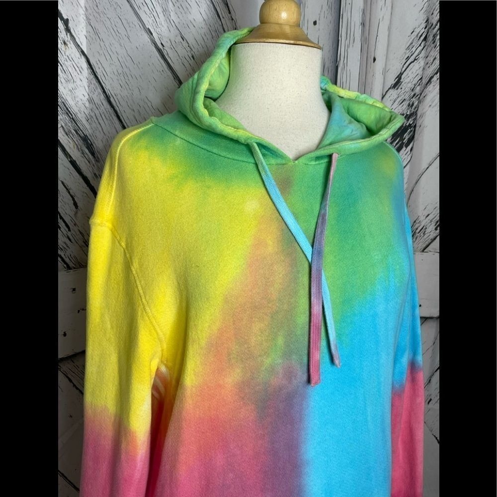 Spiritual Gangster for VS PINK Tie Dye Hoodie Dress Size XS - Picture 3 of 8